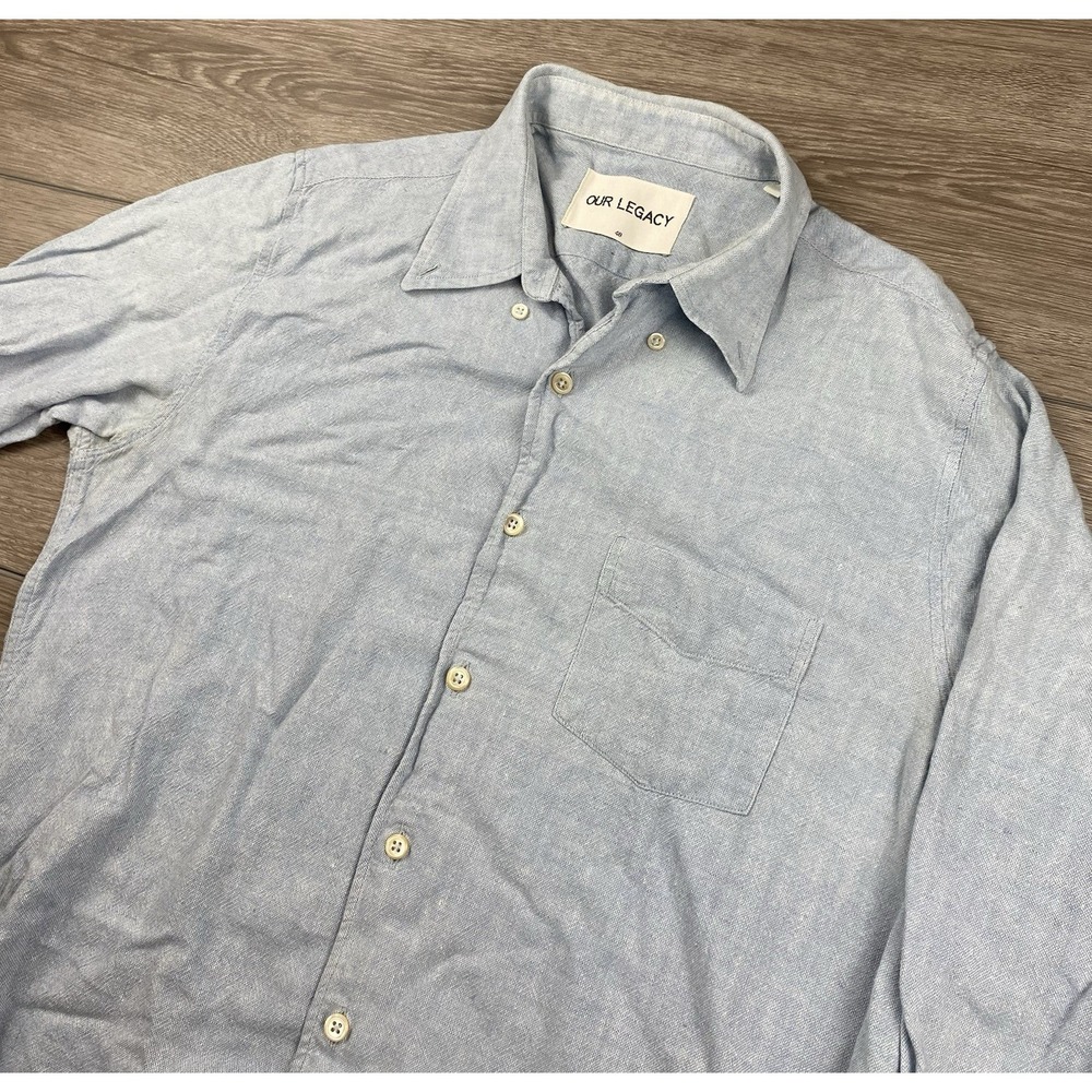 Our Legacy Men's Long Sleeve Button Up Shirt Size 48‎ US Medium *read*